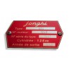 Plaque de cadre Jonghi